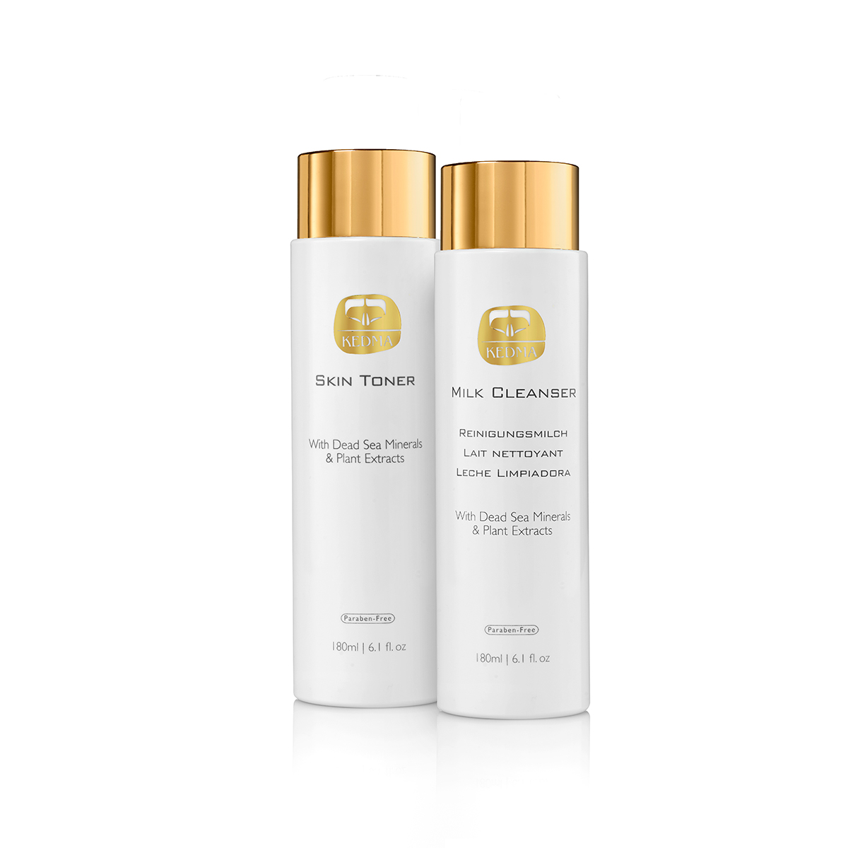 Combo Kedma Sữa Rửa Mặt + Toner Cân Bằng PH - Giúp Làm Sạch Lớp Make Up Và Dưỡng Ẩm Cho Da