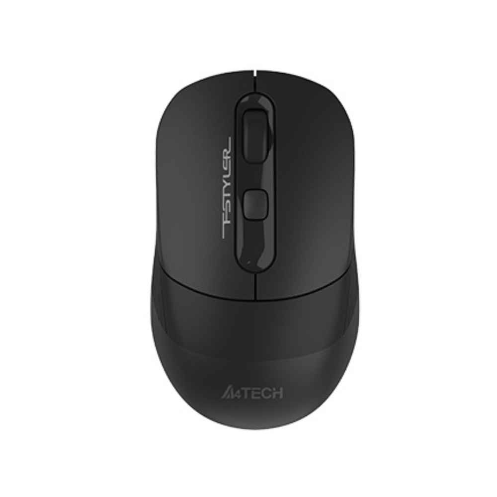 Chuột Không Dây Bluetooth + Wireless Pin sạc qua cổng typec A4TECH FB10C - Hàng Chính hãng