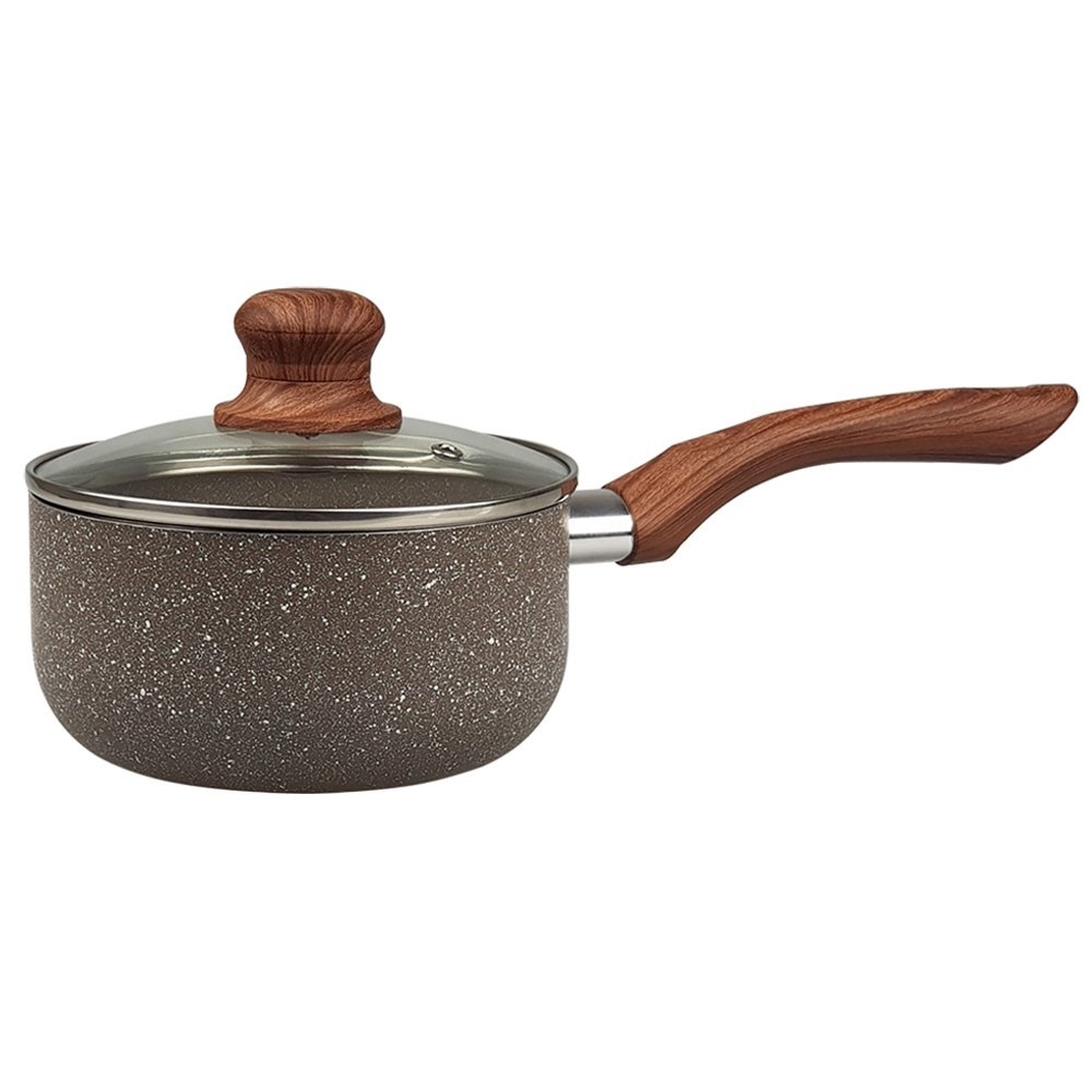 Quánh vân đá chống dính size 16cm Greencook, màu ngẫu nhiên-Hàng chính hãng