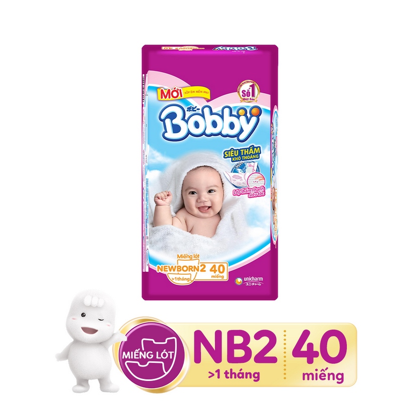 Miếng lót siêu thấm Bobby Newborn 2-40