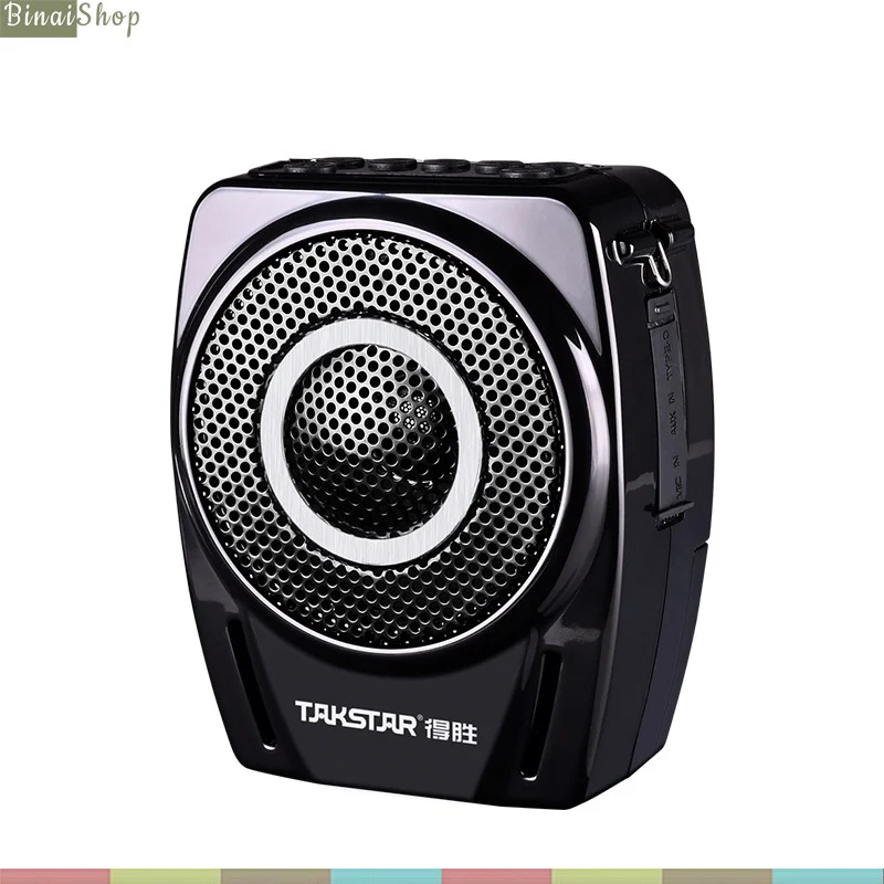 Takstar E8W - Máy Trợ Giảng Không Dây UHF, Hỗ Trợ Bluetooth, Cổng USB, Công Suất 18W, Sử Dụng 12 Giờ- Hàng chính hãng