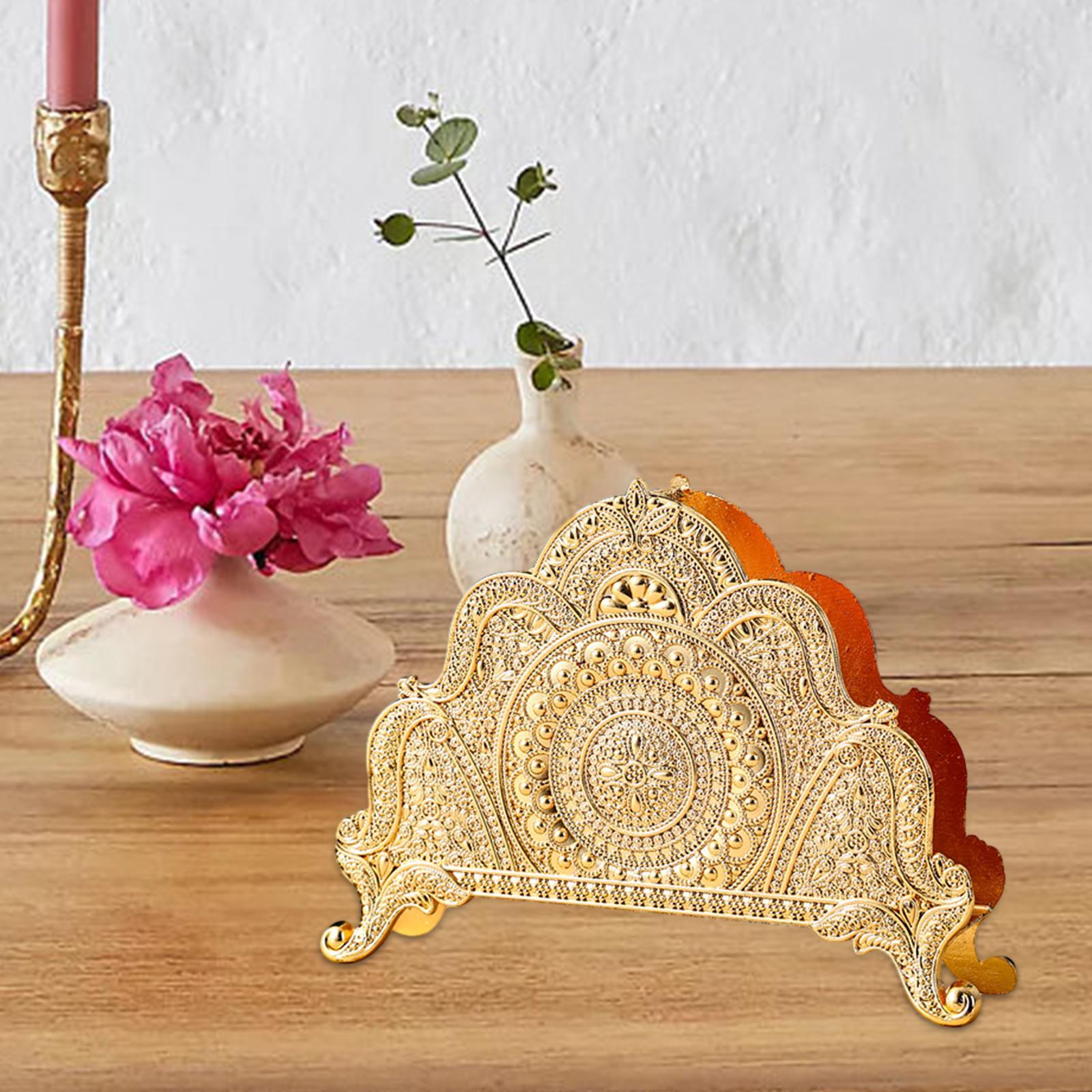 European Style Napkin Holder Decoration for Picnic Holiday Gift Dining Table