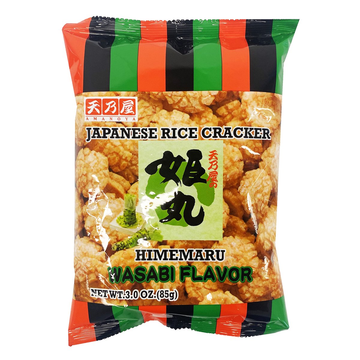 Bánh Gạo Amanoya Vị Wasabi 85g