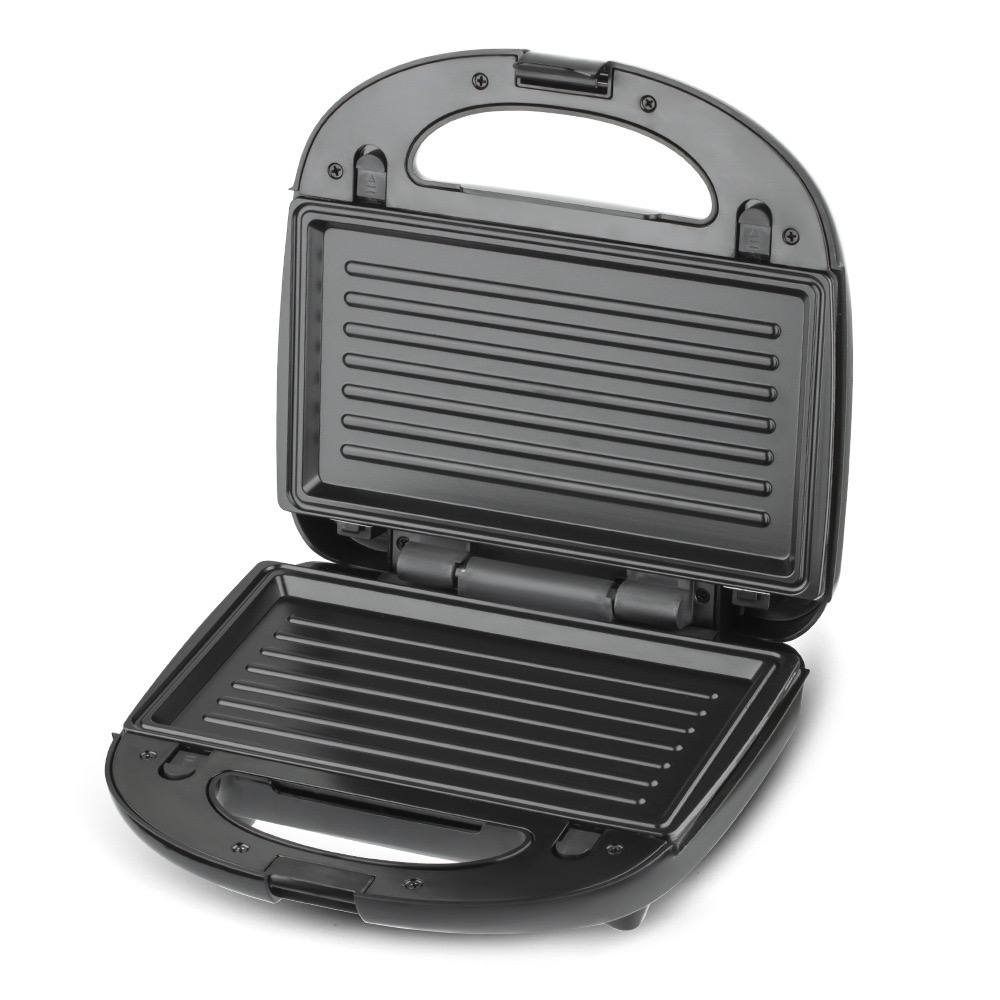 Máy kẹp nướng bánh mì RAF công suất cao 850W 3 khay có thể tháo lắp, làm bánh, nướng bánh rất nhanh - R540 - HÀNG CHÍNH HÃNG