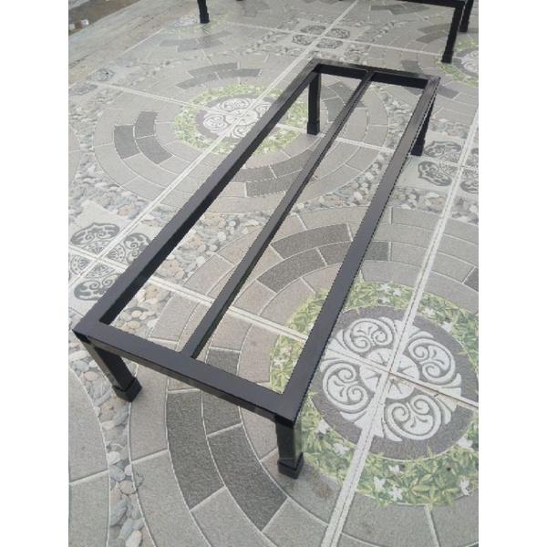 Kệ kê đồ,chậu hoa, cây cảnh, chậu rau Ban công Sân thượng, Rộng:25cm;Dài:70cm. hộp thép 2x2cm