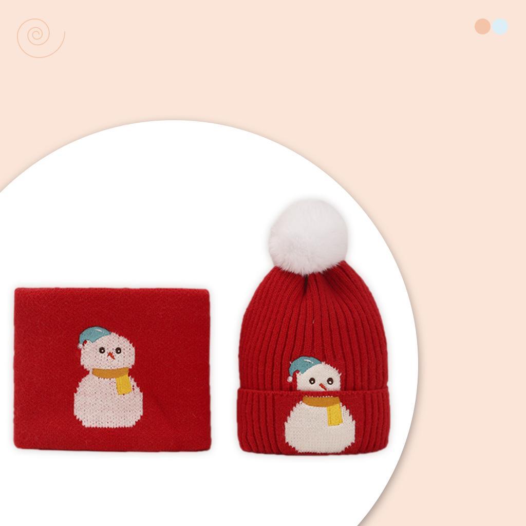 Children Hat Acrylic Fibers Unisex Festival Gift Thick Cartoon Birthday Gift Knitted Hat Caps for Video Shooting Winter Autumn Spring ,Boys Girls Kids
