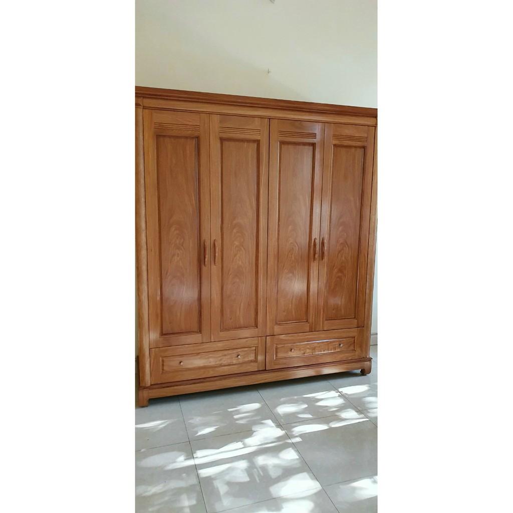 Tủ quần áo Đinh Hương 4 cánh