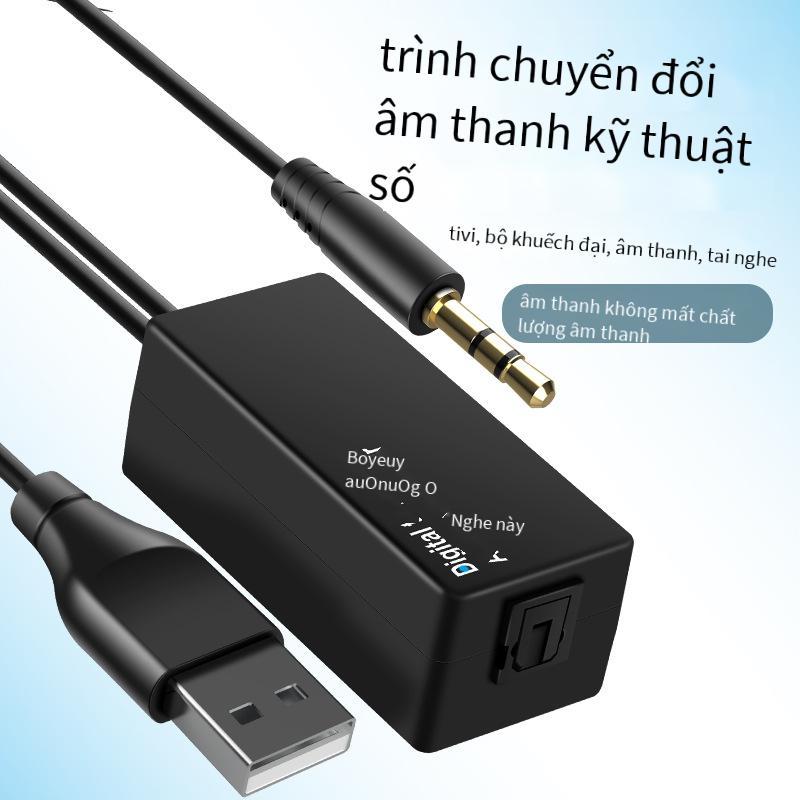 Ưu đãi đặc biệt DAC chuyển đổi âm thanh kỹ thuật số sang âm thanh analog 3,5 mm không ổ đĩa TV sang bộ khuếch đại công suất PS4 sang loa chuyển đổi một mét