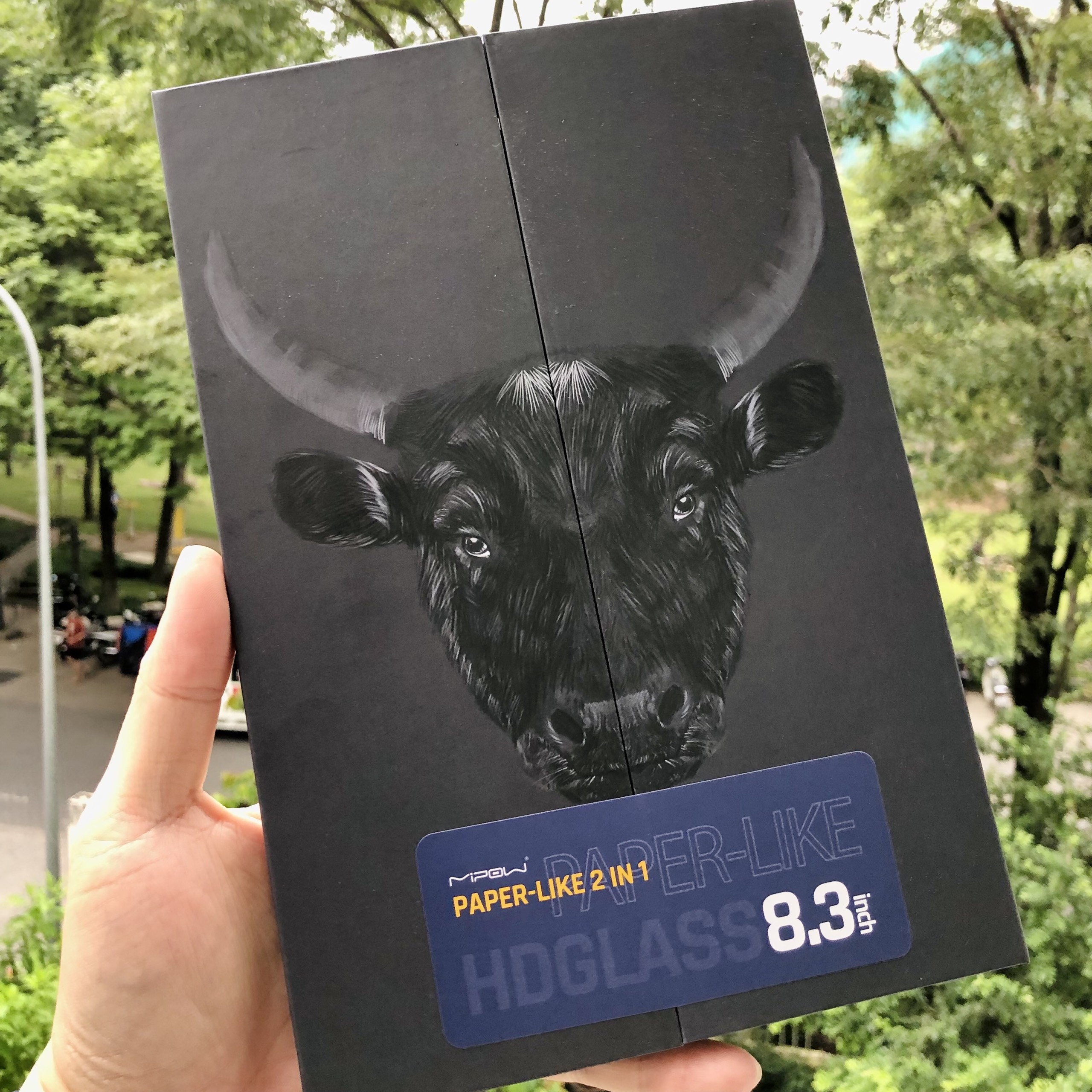 Miếng Dán Cường Lực MIPOW KINGBULL Paper-Like 2in1 PREMIUM HD Dành Cho iPad Series - Hàng Chính Hãng