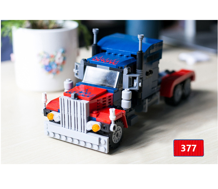 BỘ ĐỒ CHƠI XẾP HÌNH ROBOT NGƯỜI MÁY, Ô TÔ - Lắp Ráp Người Máy Biến Hình