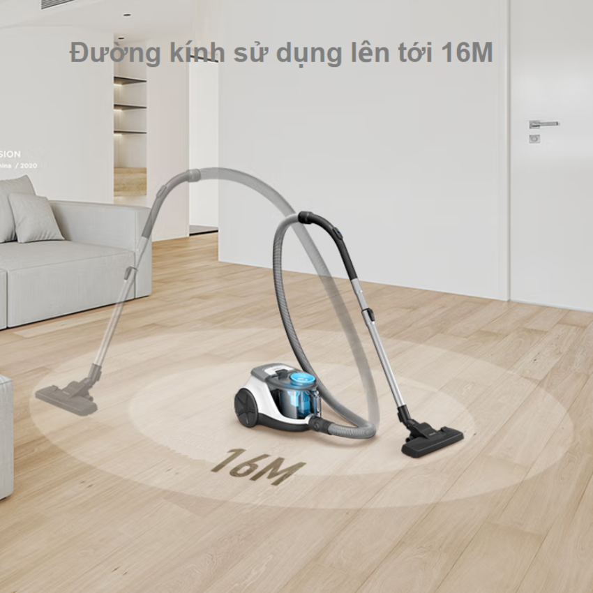 Máy hút bụi thương hiệu Philips XB2023/81, Serial 2000, công suất 1500W - Hàng Chính Hãng