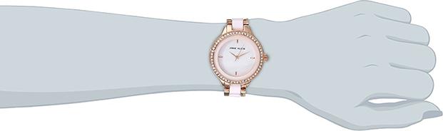 Đồng Hồ Nữ Dây Kim Loại ANNE KLEIN AK/1418RGLP (34mm)