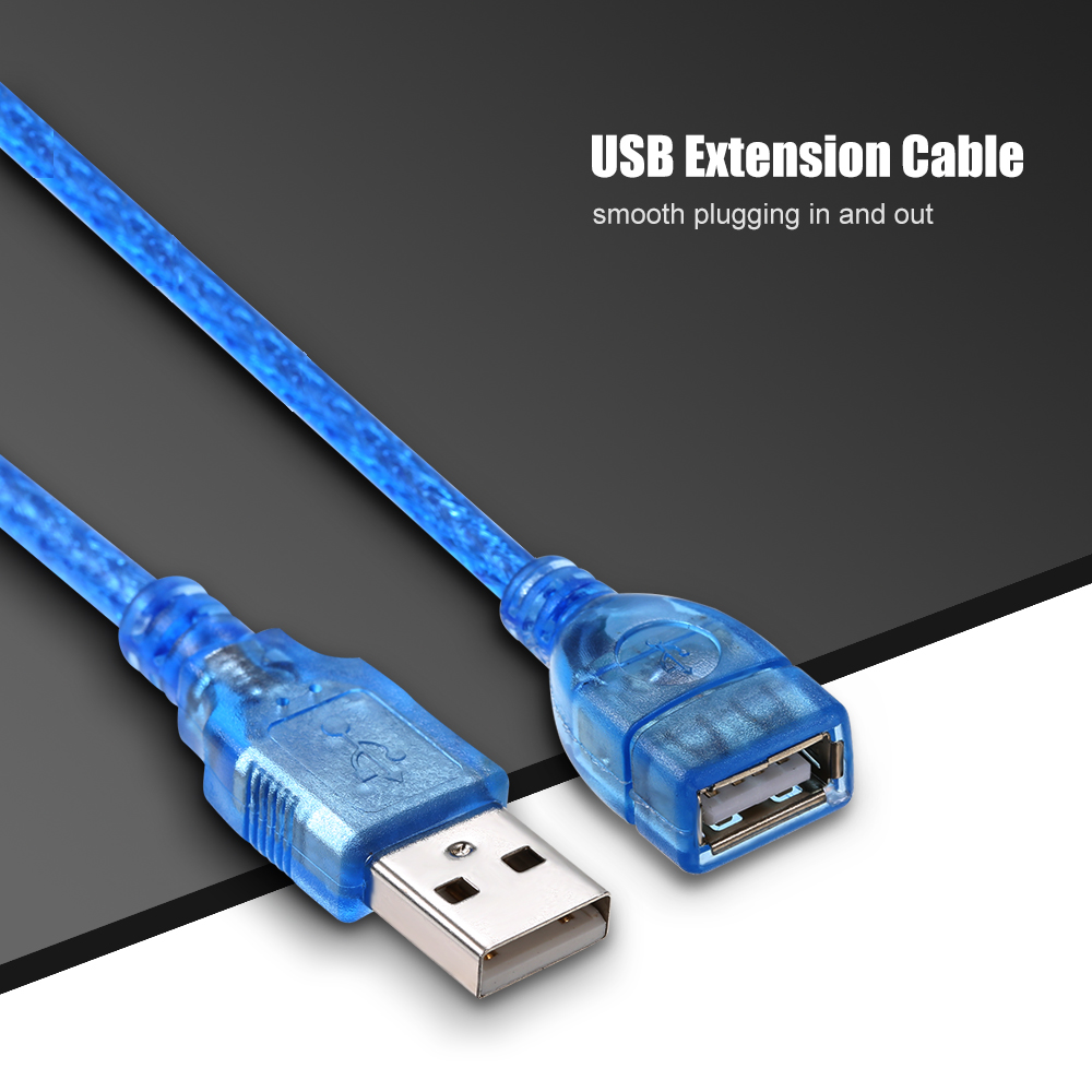 Dây Cáp Nối Dài USB Male Sang Female Cho TV Thông Minh PS4 Xbox One SSD Đồng Bộ Hóa Dữ Liệu USB2.0 150cm