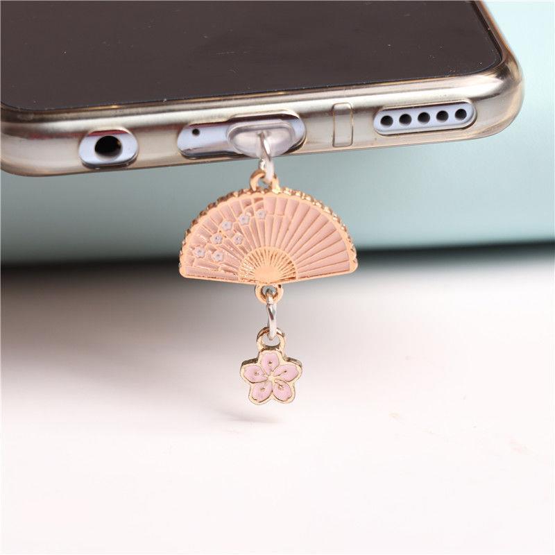 Nút Cắm Lỗ Cắm Tai Nghe Chống Bụi Hình Hoa Nhỏ Thông Dụng Cho Điện Thoại Di Động