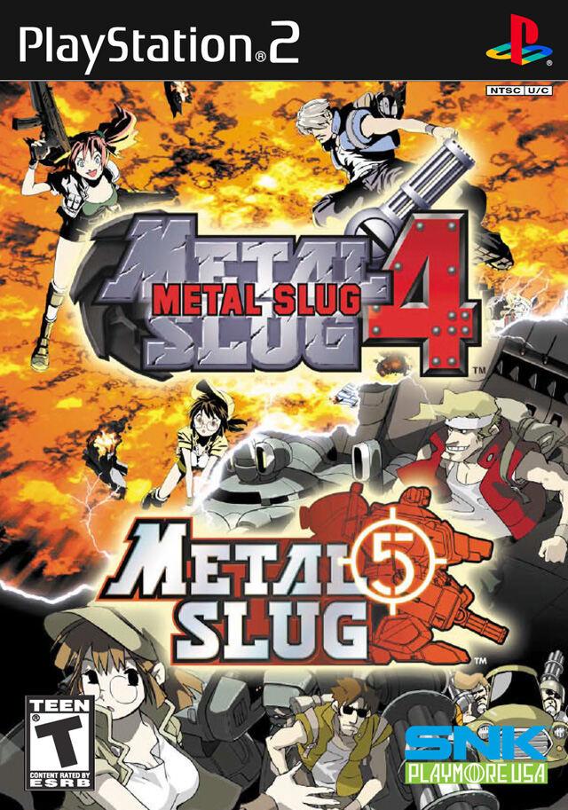 Game PS2 metal slug 4 va 5