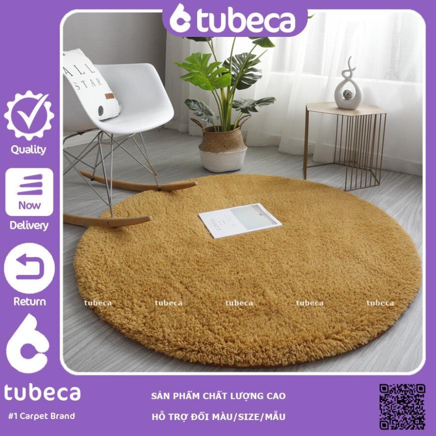 Thảm Lông CỪU xoăn tròn | 1m và 80cm | Màu Khaki | Trải sàn | Chụp ảnh siêu đẹp | TUBECA