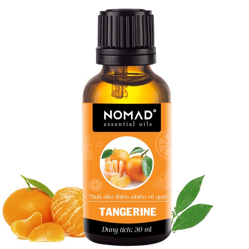 Tinh Dầu Thiên Nhiên Hương Quýt Tươi Nomad Essential Oils Tangerine 100ml