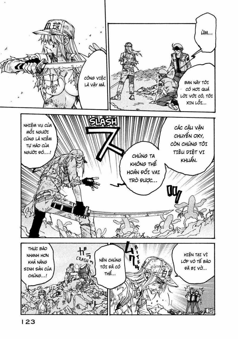 biệt đội tế bào black - hataraku saibou black chapter 4 26