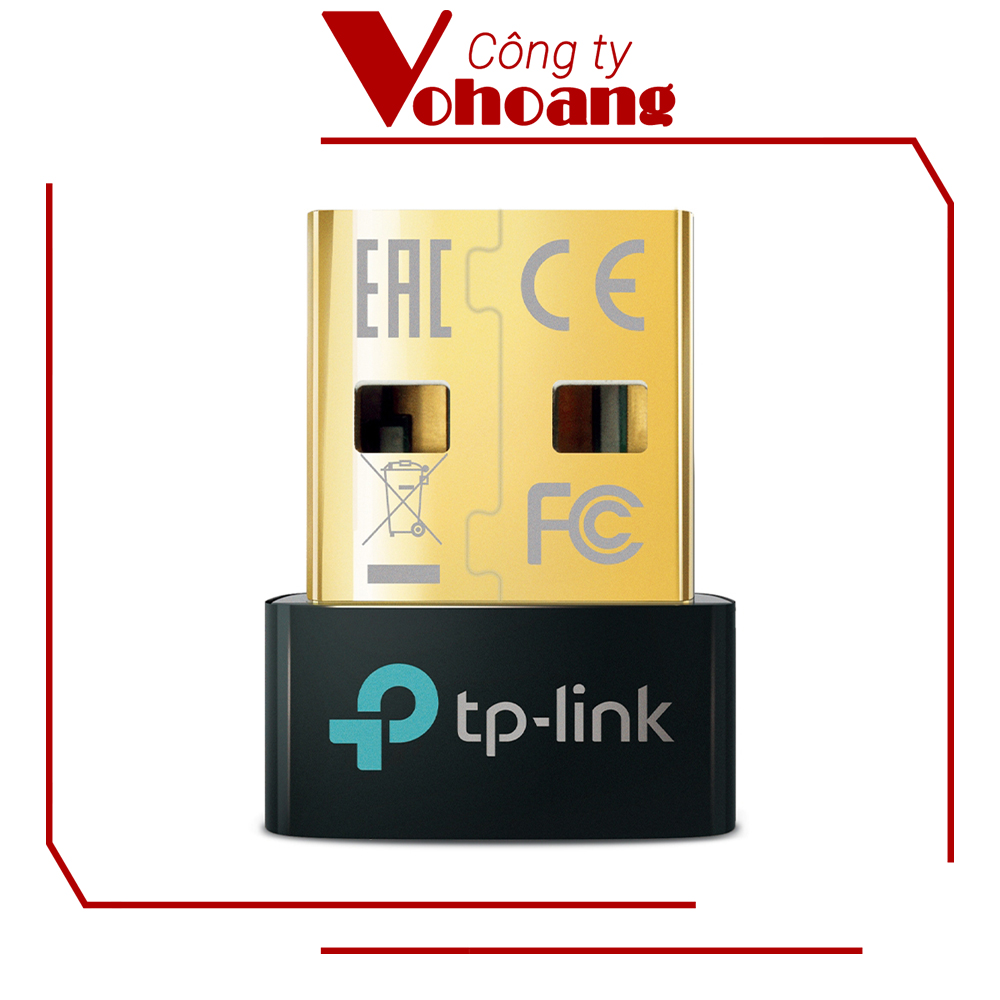 USB Bluetooth 5.3 TP-Link UB500 Nano thiết kế nhỏ gọn dành cho PC / Laptop - Hàng chính hãng