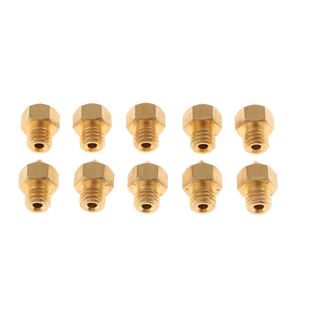 Pack Of 20 Extruder Nozzle Print Head 0.3mm+0.4mm For 3D Printer