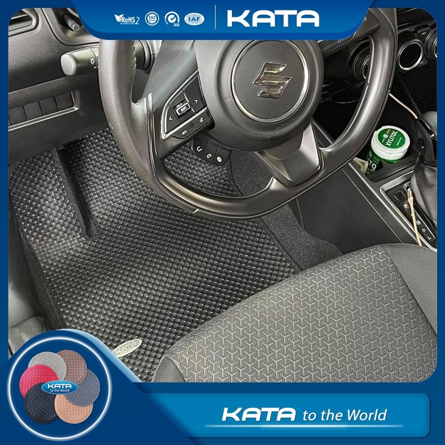 Thảm lót sàn ô tô KATA cho xe Suzuki Swift - Khít với sàn xe, Chống trơn, Không mùi, Không ẩm mốc