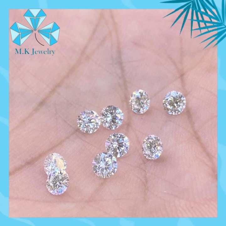 KIM CƯƠNG NHÂN TẠO – MOISSANITE NƯỚC D – ĐỘ TINH KHIẾT FL -FULL KIỂM ĐỊNH GRA – GIÁ TỐT NHẤT THỊ TRƯỜNG