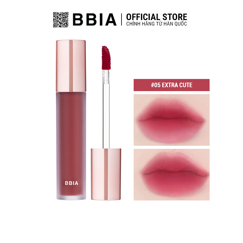 Bbia Last Velvet Tint - V Edition - Version 1 5 Màu 5G Bbia Official Store - V05 Extra Cute