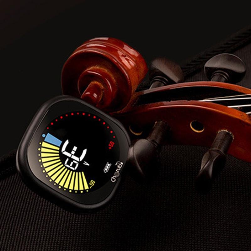 Thiết bị lên dây đàn mini màn hình LCD cổng sạc USB tiện dụng cho đàn Guitar Violin Ukulele MM
