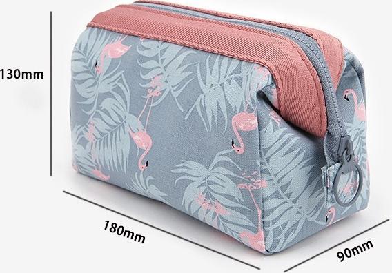 Túi Đựng Đồ Mỹ Phẩm Không Thấm Nước TNTT0106 (18 x 13 x 9 cm) - Xanh nhạt