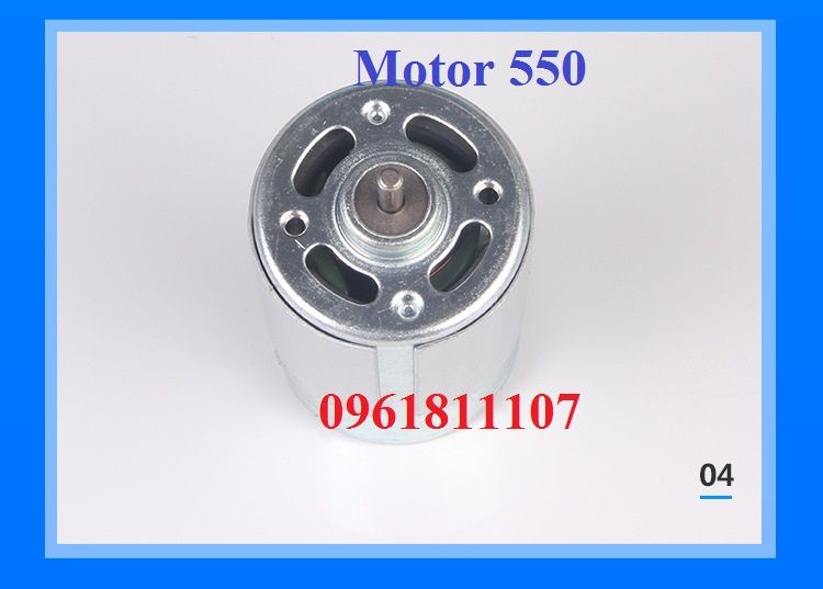 motor 550 21v 24000rpm cho máy khoan pin