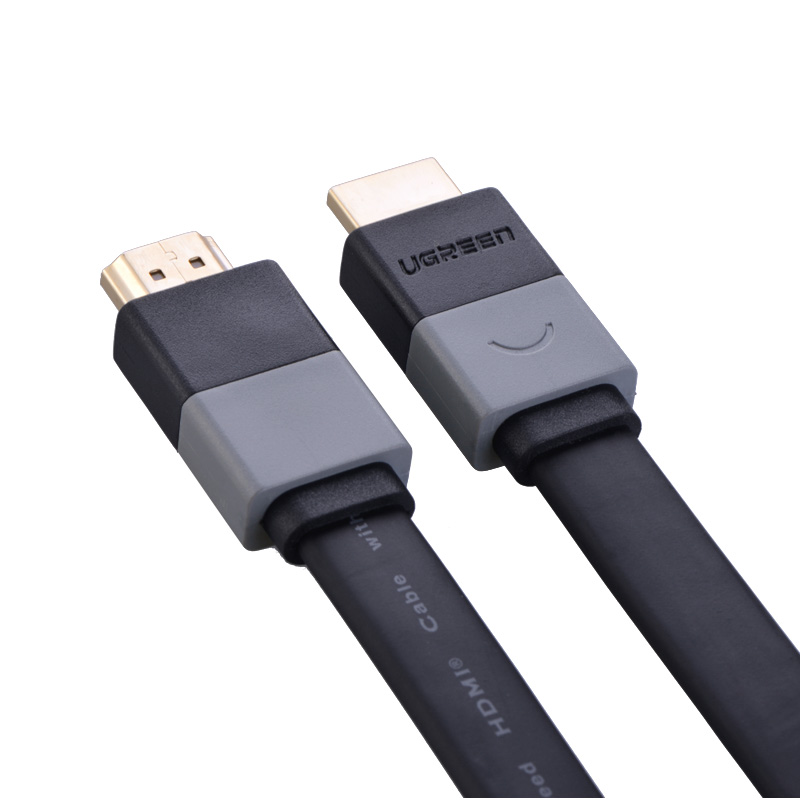 Cáp HDMI dẹt 1.4 THUẦN ĐỒNG dài 3M UGREEN HD120 30111 - Hàng Chính Hãng