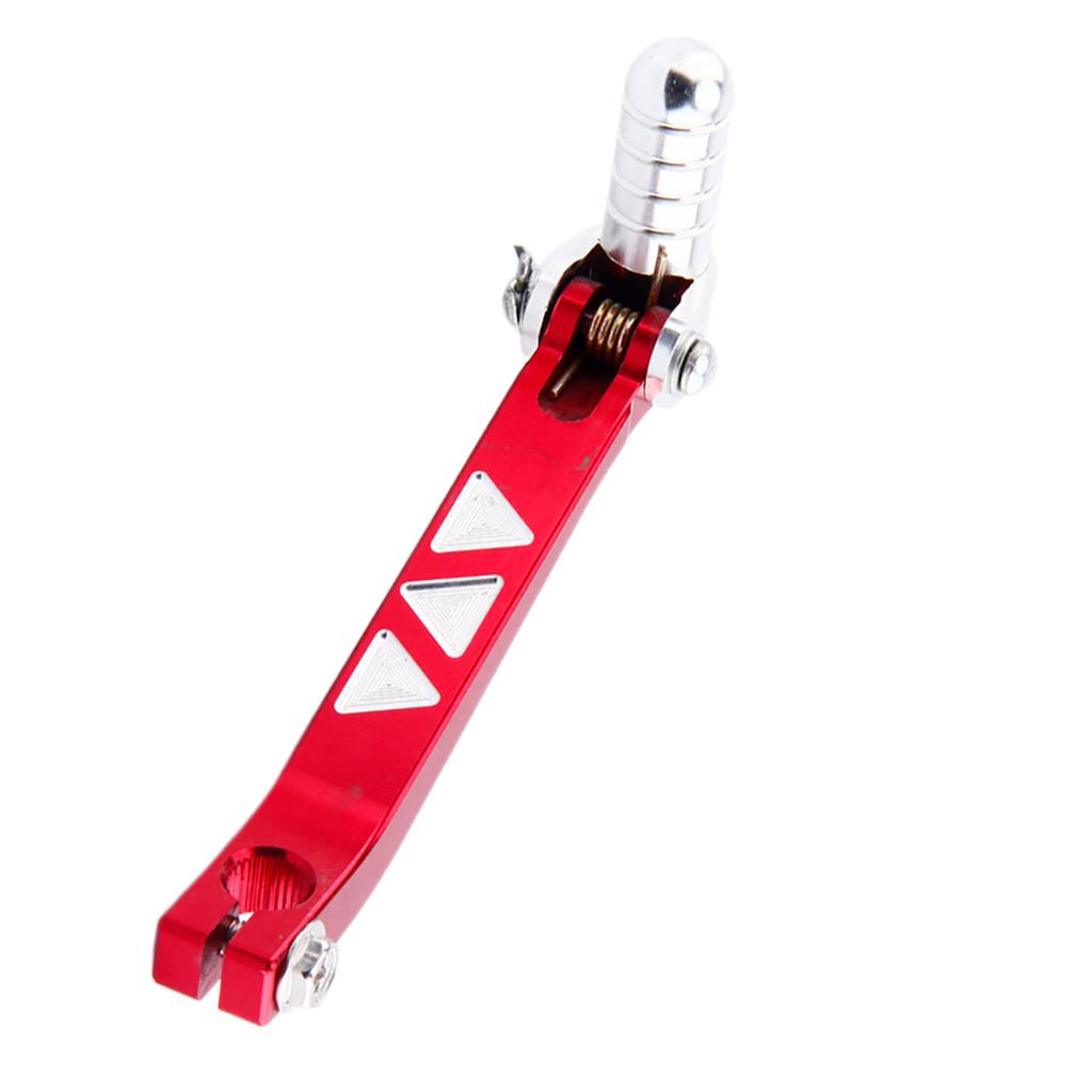 CNC Alloy HD Gear Lever Shifter Handle 110cc 125cc Pit Pro Dirt Bike Red