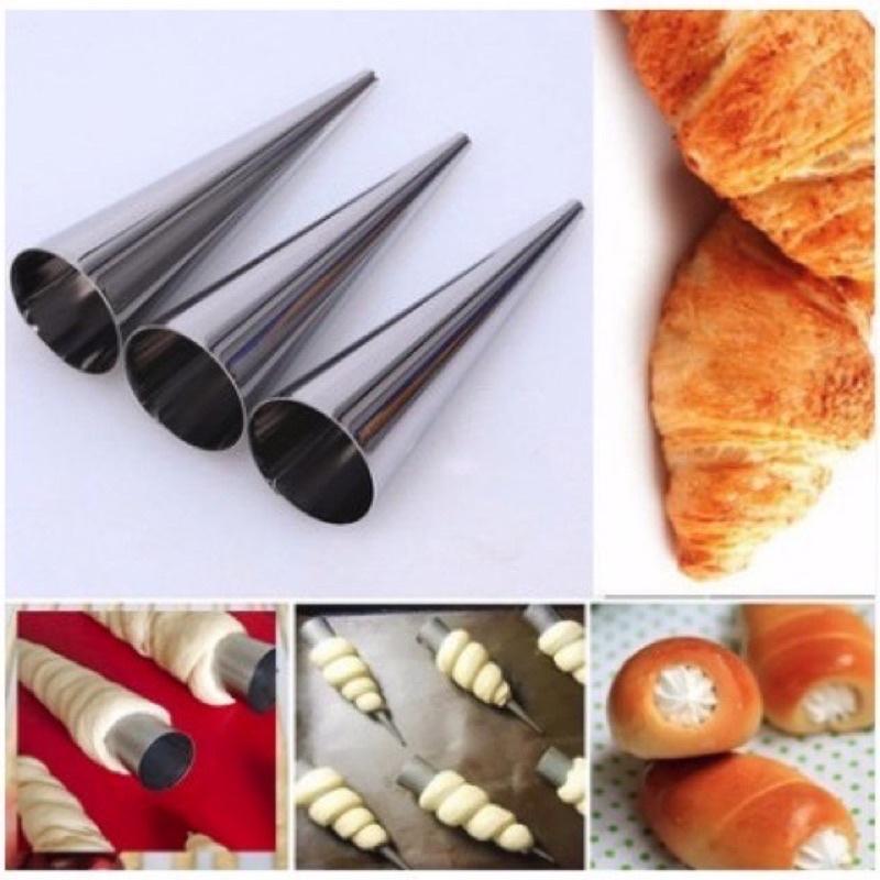 Khuôn làm bánh mỳ ốc quế , bánh mỳ cuộn, sừng bò