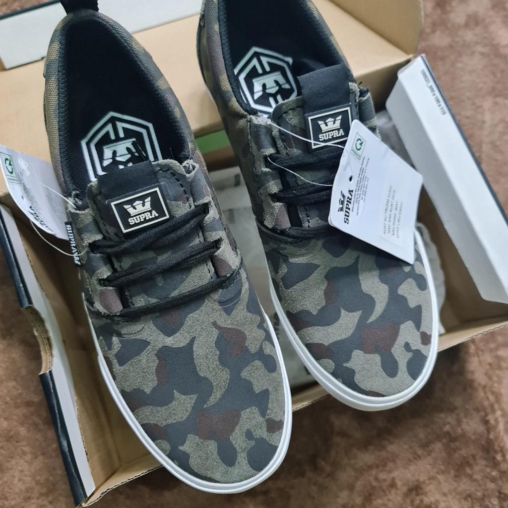 Giày nam Supra Camo Flow Suede