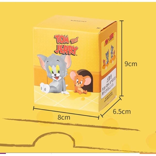 Mô Hình Nhân Vật Tom và Jerry, Nhân Vật Hoạt Hình - Hộp 2 Nhân Vật Tom và Jerry Siêu Đẹp, Hàng Cao Cấp