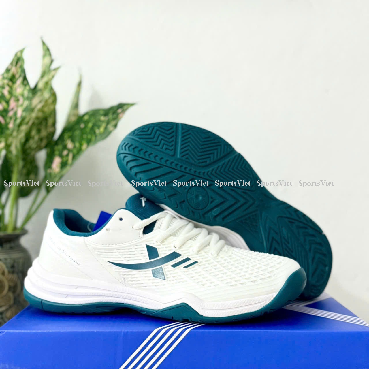 [Tăng 1 size] Giày pickleball XP Xampo Max - Đế kếp chống xoắn, chơi trên mọi mặt sân - Size 36-44