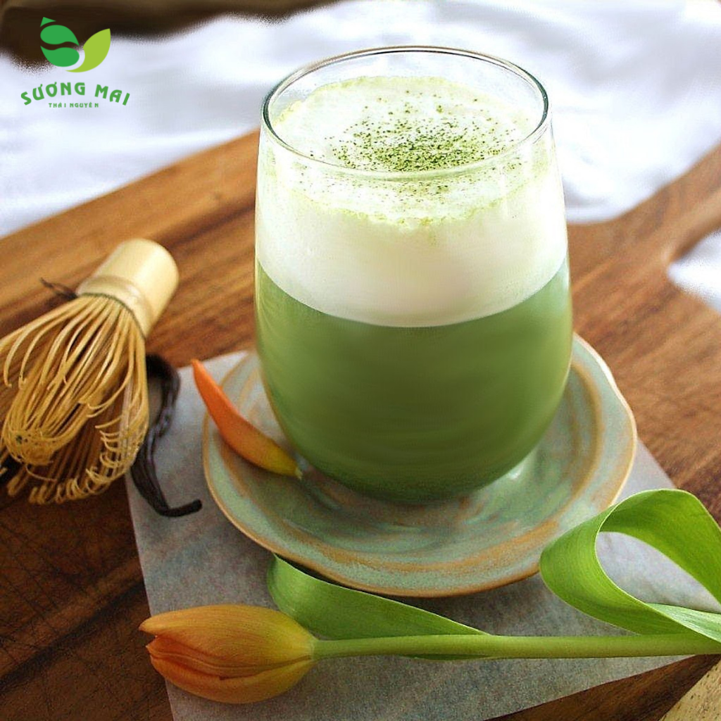 Matcha trà sữa ăn kiêng