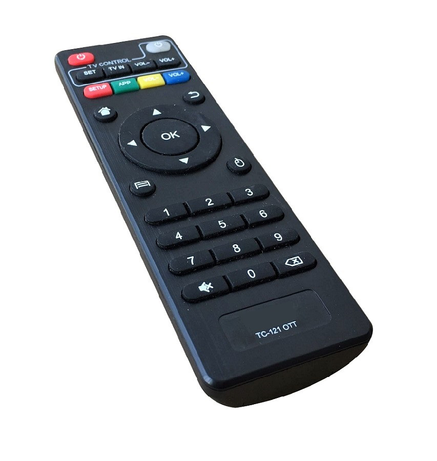 Remote Điều Khiển Cho TV BOX Android, Hộp TV Thông Minh TCTEK (Kèm Pin AAA Maxell)