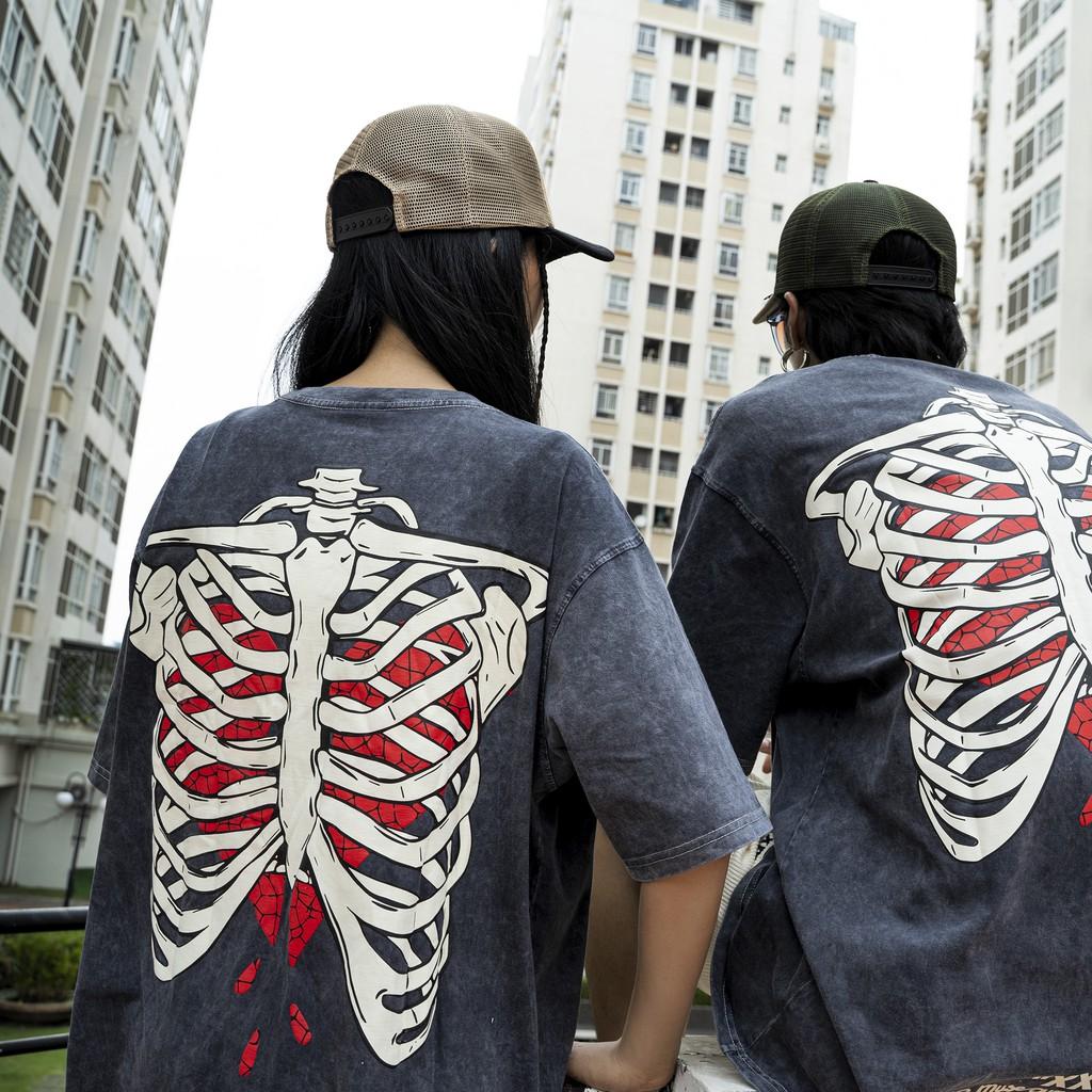 Áo thun cotton cao cấp Museum Acid Wash Tee XXME