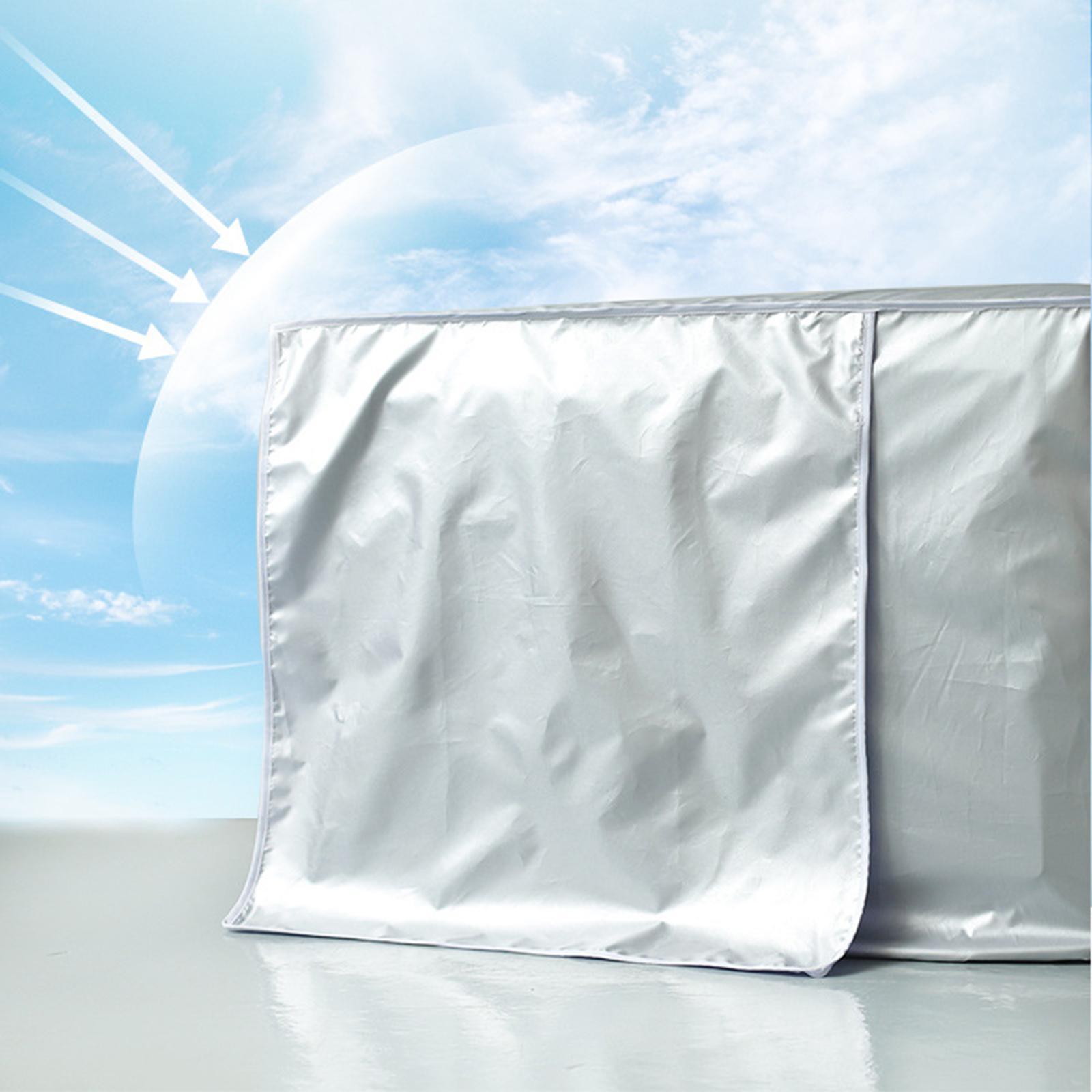 Window Air Conditioner Cover Outdoor  Coating Protective Cover 1.5P Below