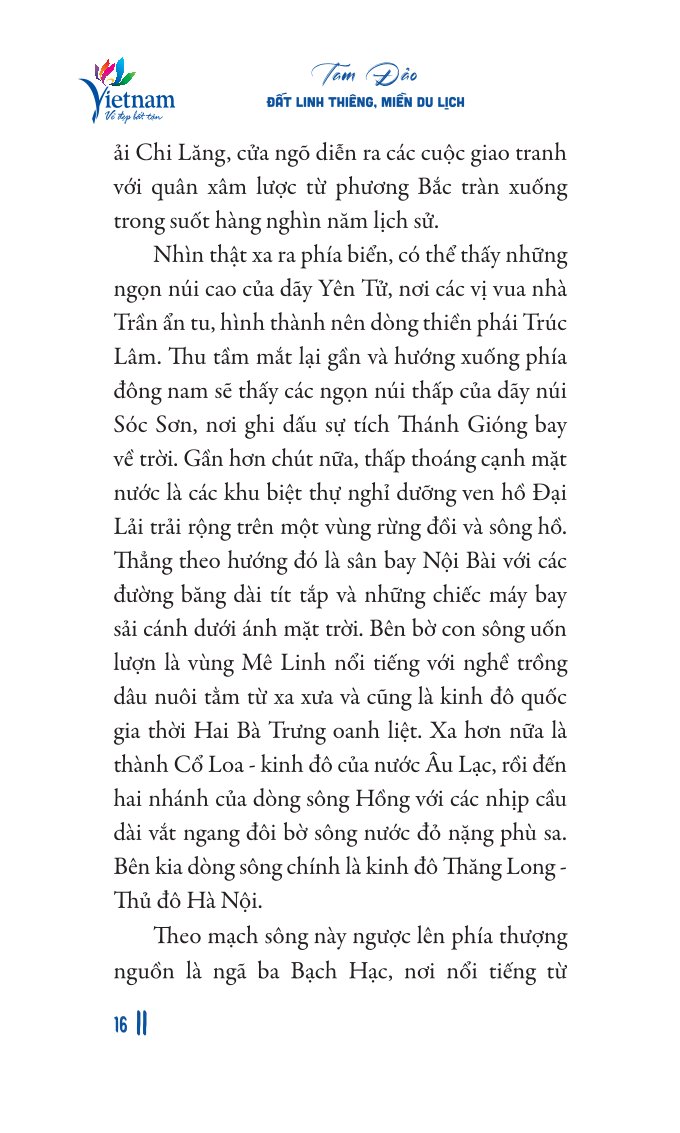 Tam Đảo đất thiêng miền du lịch - bản in 2024