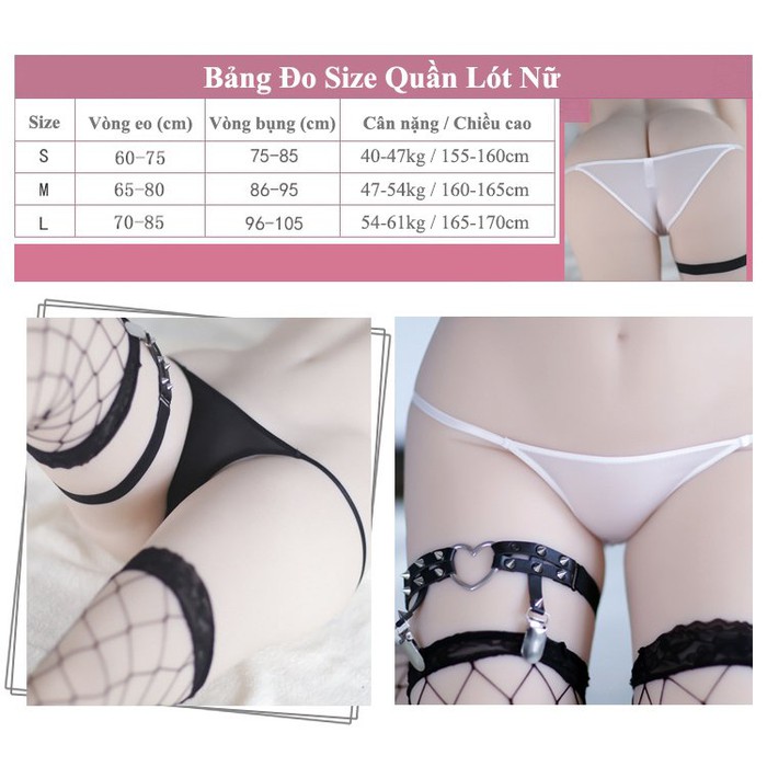 Quần Lót Nữ Tam Giác Cao Cấp. Lưng Thấp Siêu Gợi Cảm. Quần Lót Nữ Sexy