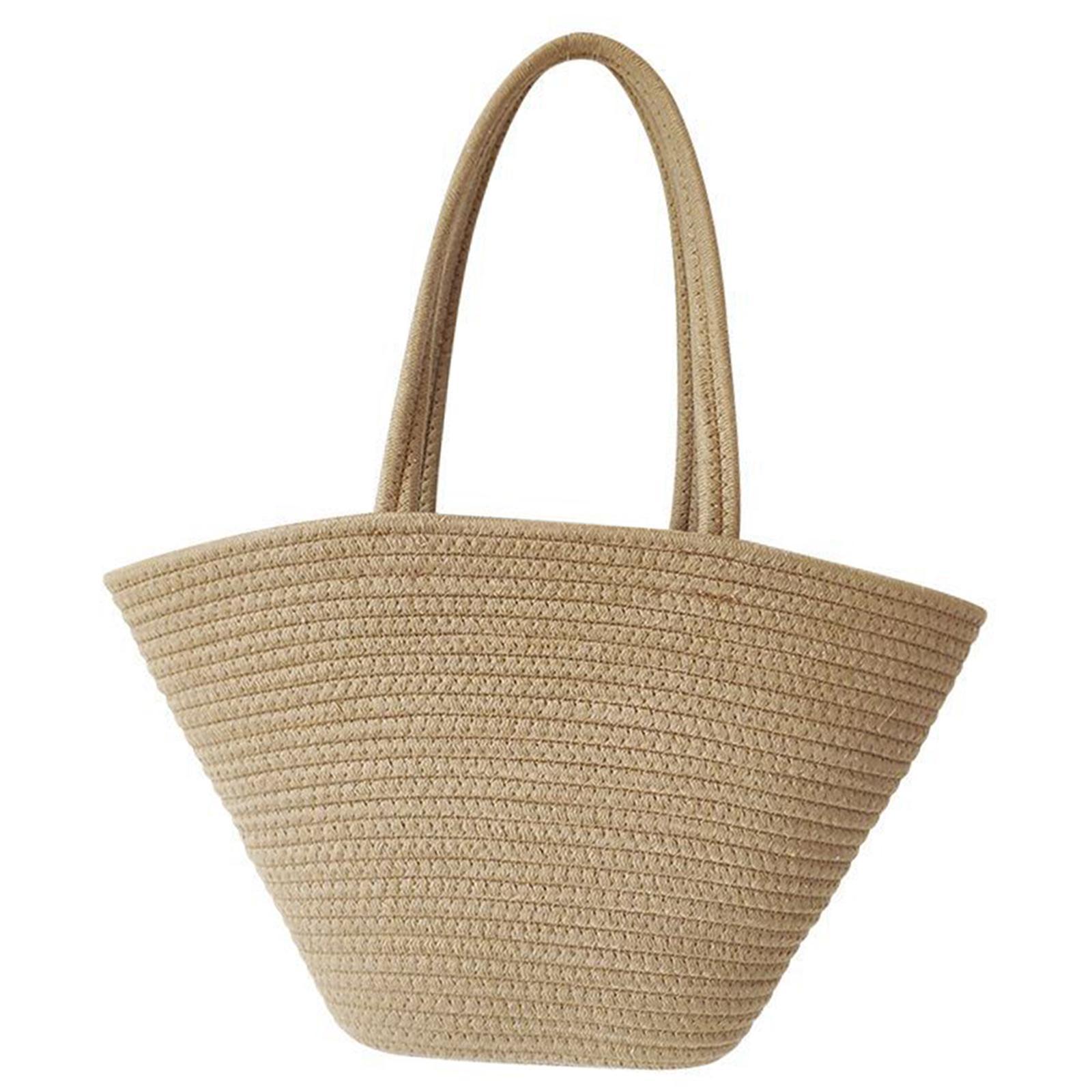 Women Shoulder Bag Large Capacity Beach Tote Bag for Shopping Outdoor Travel