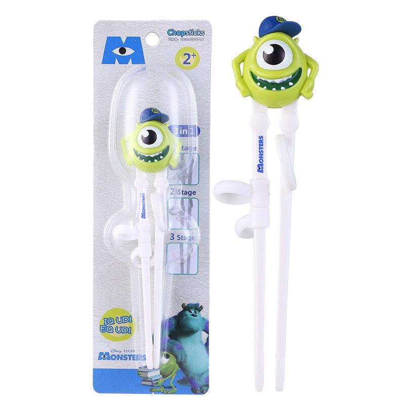 Đũa tập ăn dặm tay phải Disney hình Mike 3D cho bé