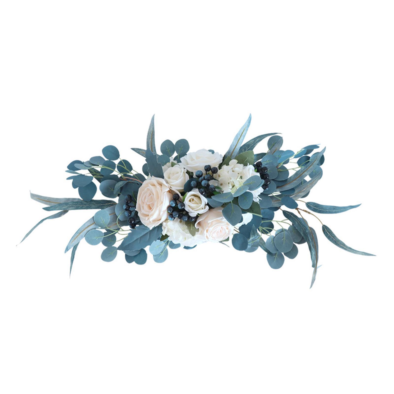 Artificial Wedding Arch Flowers ,Flower Arrangement Floral Swags for DIY Wedding Backdrop