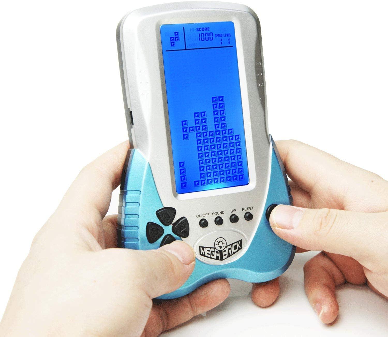 Trò chơi gạch mới Bảng điều khiển Màn hình lớn Backlight Blue Backlight sáng