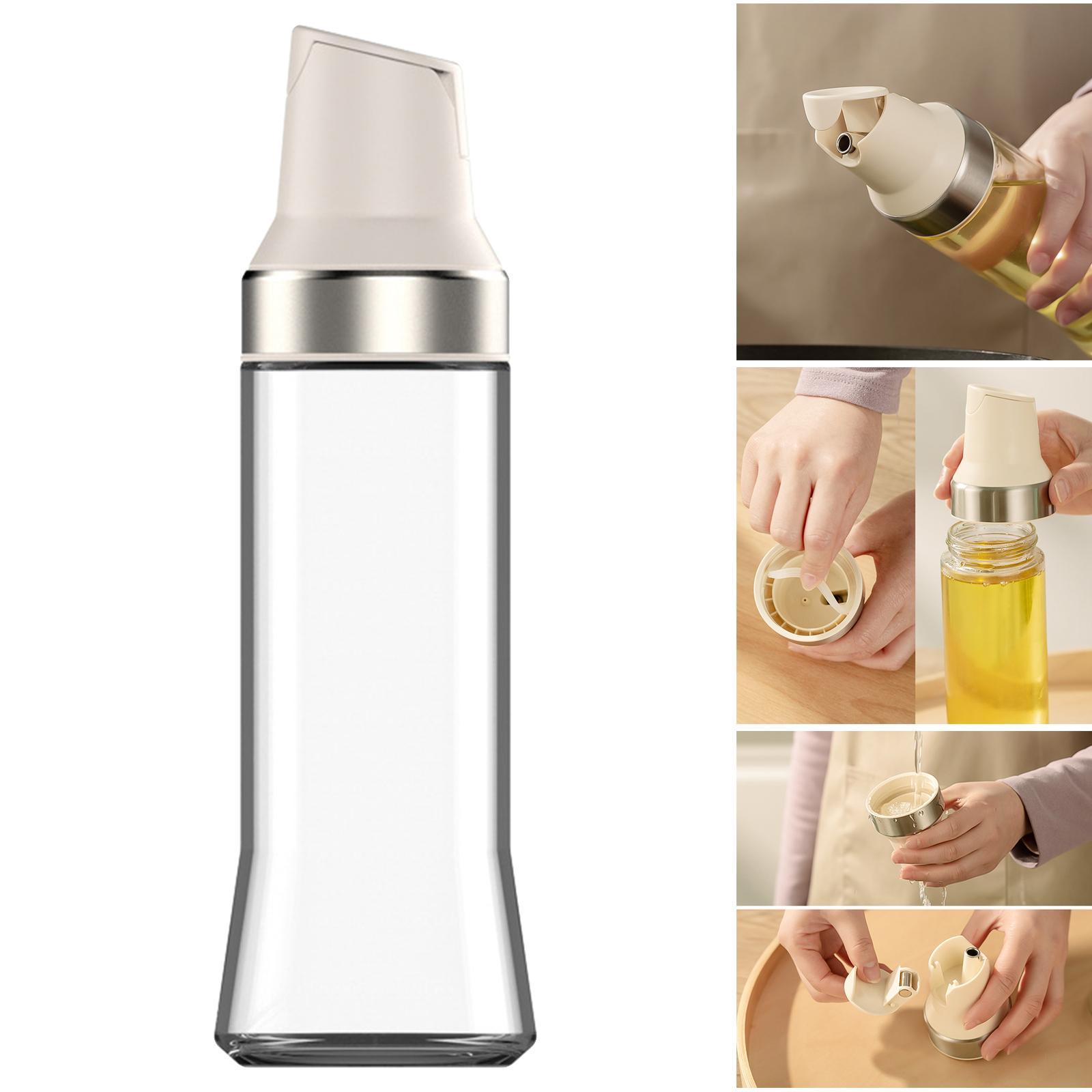 Olive Oil Dispenser Bottle 500ml Saving Kitchen Countertop Space Olive Oil Dispenser
