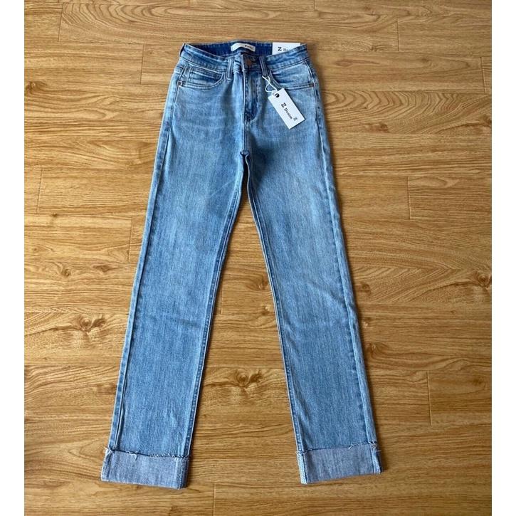 QUẦN JEANS NỮ ỐNG ĐỨNG HAI MÀU ĐẬM -NHẠT