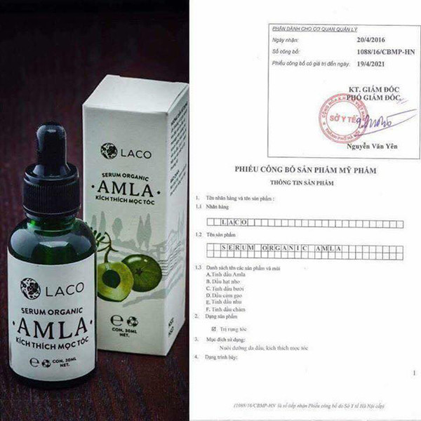 Serum Amla Laco Kích Thích Mọc Tóc