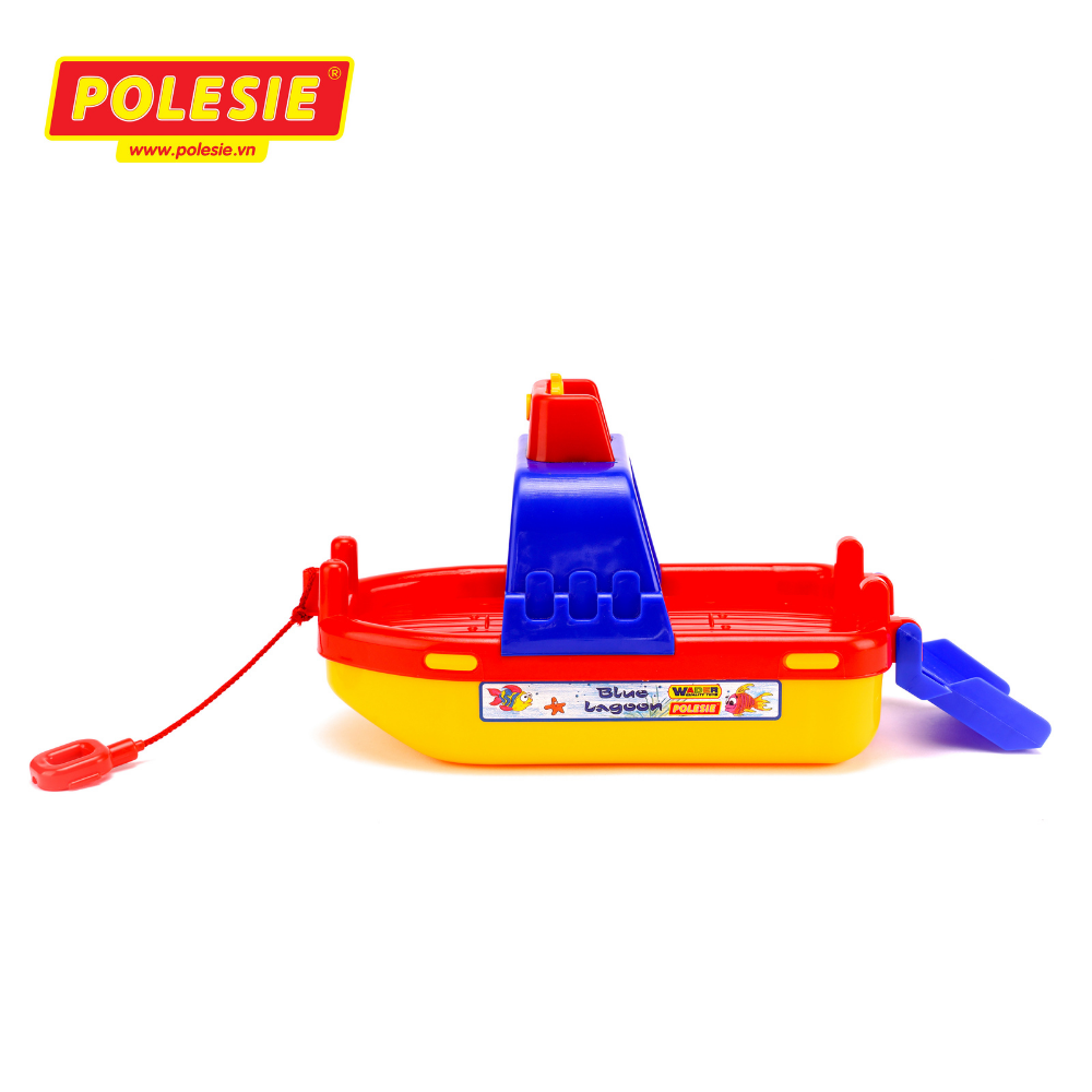 Đồ chơi tàu thuỷ vận chuyển Lagoon Wader Toys Polesie 41524 - Hàng chính hãng nhập khẩu châu âu